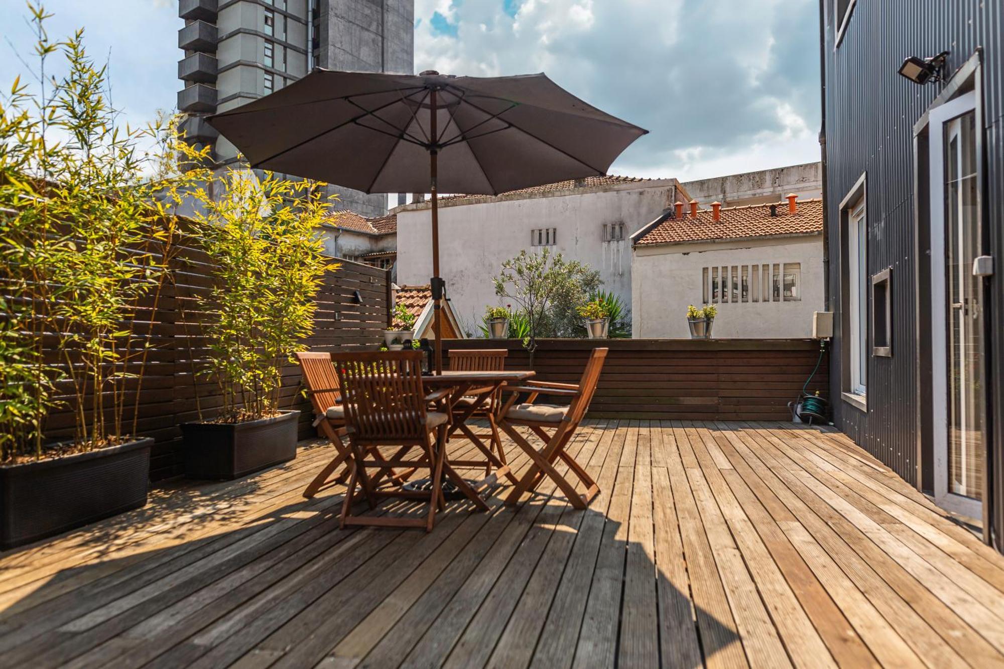 Ferienwohnung Bonjardim Terrace Porto Exterior foto